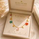 Ravnoir Fiora Necklace styled close-up
