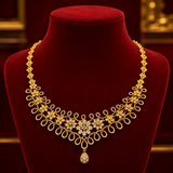 Noor Gold 24K earrings close-up