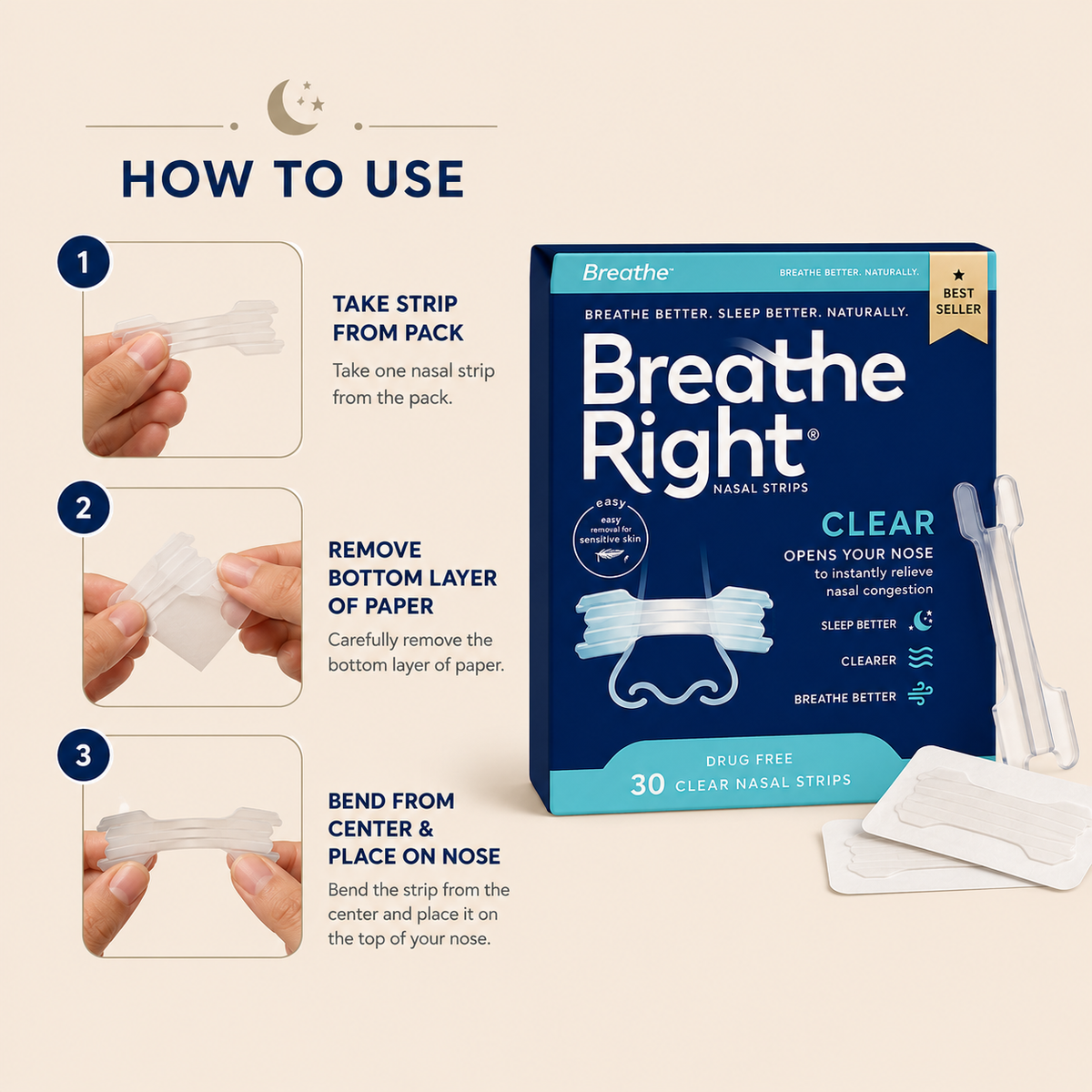 BreathEase Strips